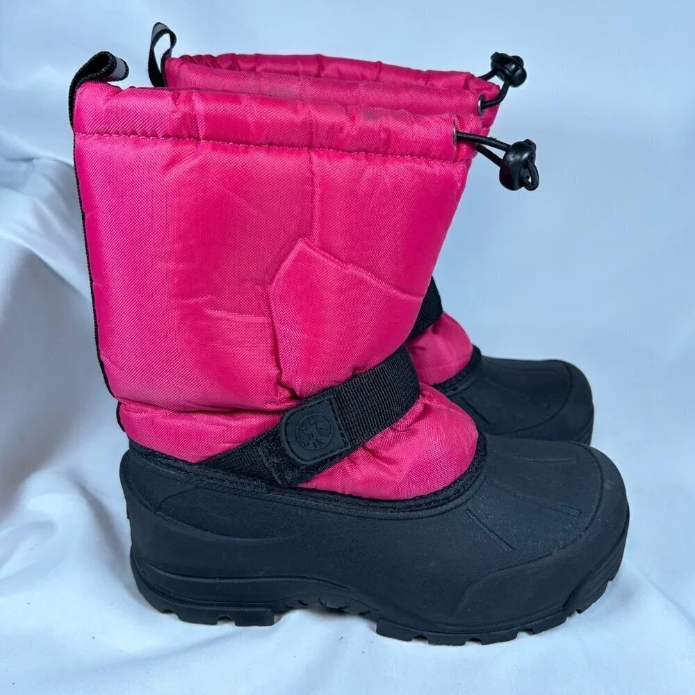 Northside Frosty Size 2 Kids Snow Boot Pink Insulted Outdoors